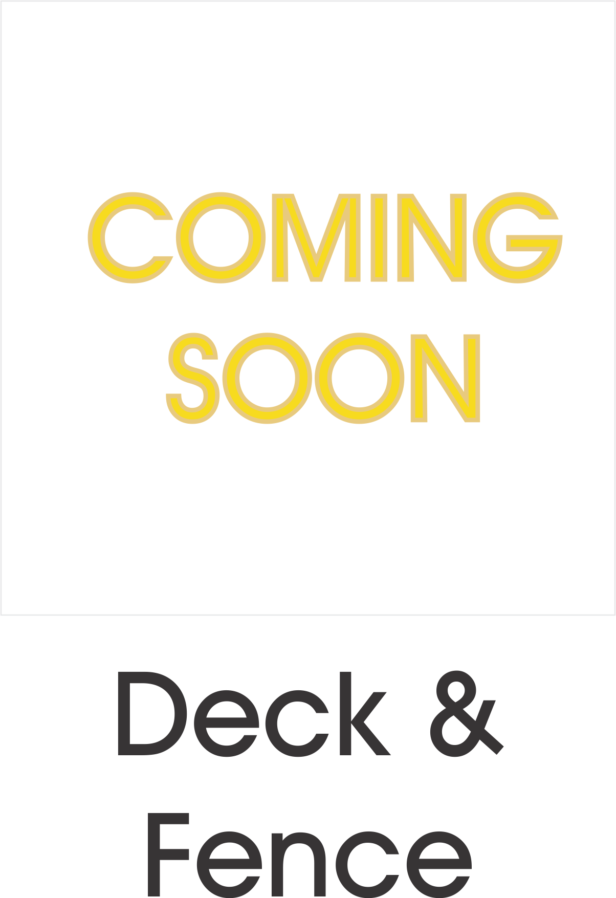 deck & fence